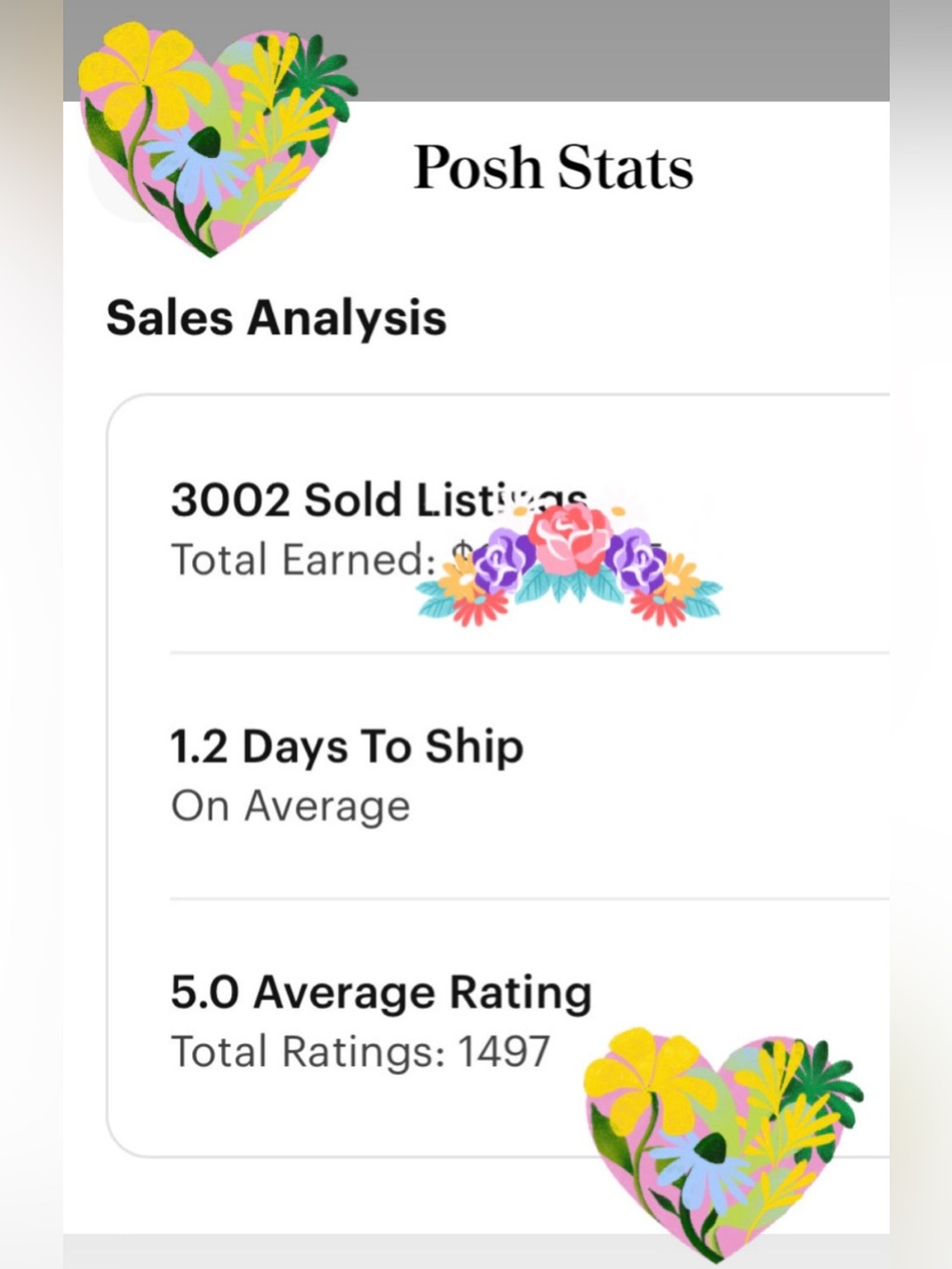🌟✨TOP SELLER POSHMARK✨🌟Over 2900 SALES!!! 🏆🎖️